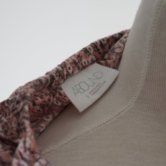 Abound Floral Pattern Mini Dress Size S - Picture 6 of 6